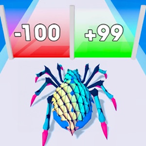 Spider Evolution Runner Game